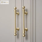Gold Brass Cabinet Handles – Furniture Bar Pulls and Wardrobe Knobs for Kitchen Doors Handles