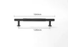 Gold Brass Cabinet Handles – Liner Knobs and Kitchen Drawer Bar Pulls for Furniture pearl gray 164mm Handles