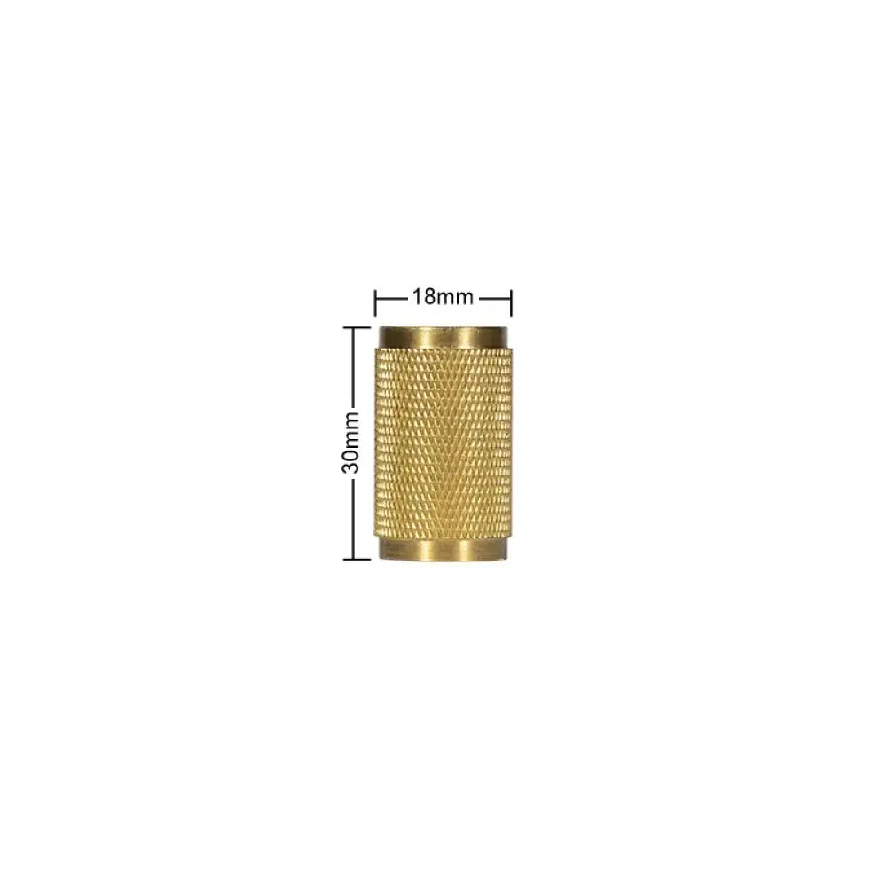 Gold Brass Handle with Plate – Knurled Cabinet Knobs and Modern Furniture Pulls TS-9009-GS Handles