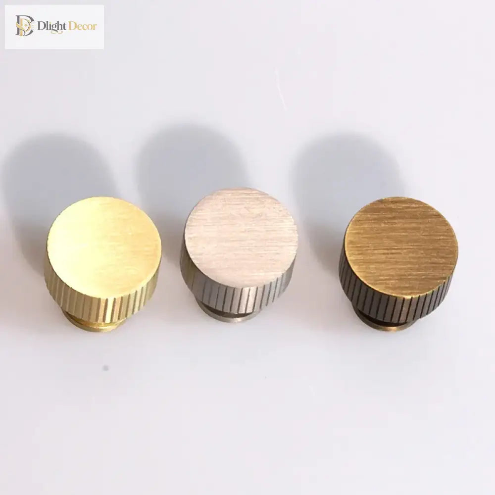 Gold Bronze Nickel Brass Cabinet Handles – Modern Drawer Knobs and T-Bars for Kitchen Cupboards knob