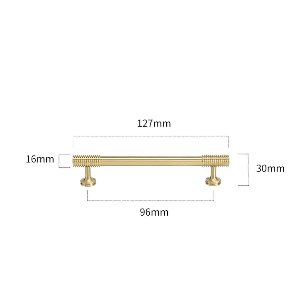 Gold Chrome Polished Gold Spiral Deco Furniture Handles – Modern Kitchen Cabinet and Wardrobe Pulls 9020-B127 Handles