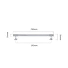 Gold Chrome Polished Gold Spiral Deco Furniture Handles – Modern Kitchen Cabinet and Wardrobe Pulls 9020-C230 Handles