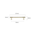 Gold Chrome Polished Gold Spiral Deco Furniture Handles – Modern Kitchen Cabinet and Wardrobe Pulls 9020-PG127 Handles