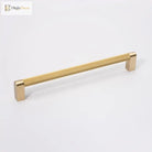Gold Knurled Cabinet Handles – Textured Furniture Door Knobs and Wardrobe Pulls Handles