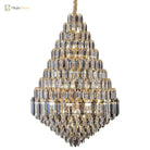 Golden Amber Grand Crystal Chandelier – product view 4