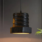 Grace’s 1 - Light Ceramic Pendant Lamp - Contemporary Black Hanging Light For Dining Room /