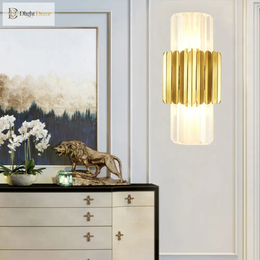 Grace Modern Crystal Sconce: Elegance Meets Functionality