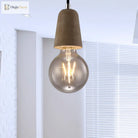 Scarlett Industrial Mini: Pendant Charm With Open Bulb