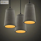 Natalia Modern Grey Horn Pendant Light