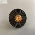 Handmade Wood and Alloy Cabinet Handles – Artistic Drawer and Furniture Knobs for Home Decor Knobs