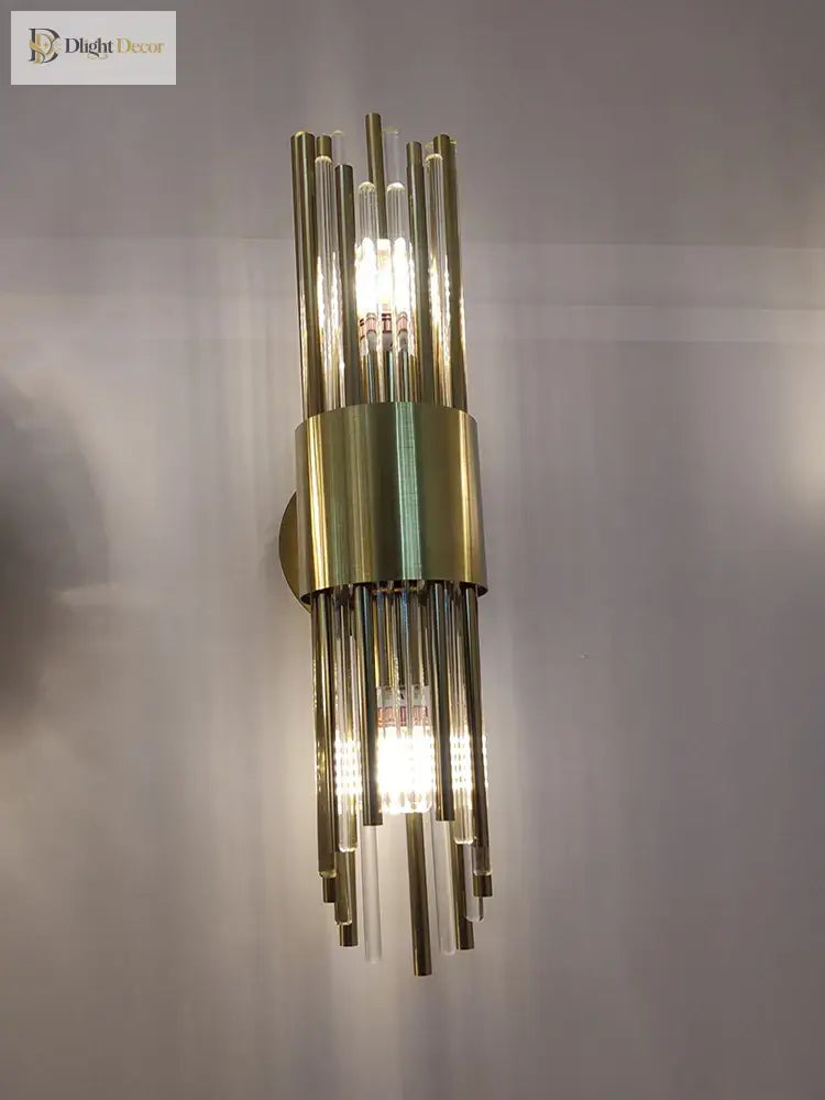 Hazel’s Luxury Gold Led Wall Lamp - Elegant Lighting For Your Foyer And Dining Room Wall Lamp