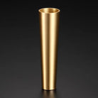 High Brass Cabinet Leg Covers – Gold Chair Cups and Table Feet Protectors for Furniture Cabinet Legs
