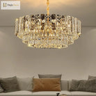 High - End Crystal Ceiling Lamp - Latest Light Luxury Design For Dining Rooms An Exquisite Main