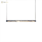 High - End Imitated Marble Led Chandelier - Luxury Art Decor Lighting For Dining Rooms Exhibition