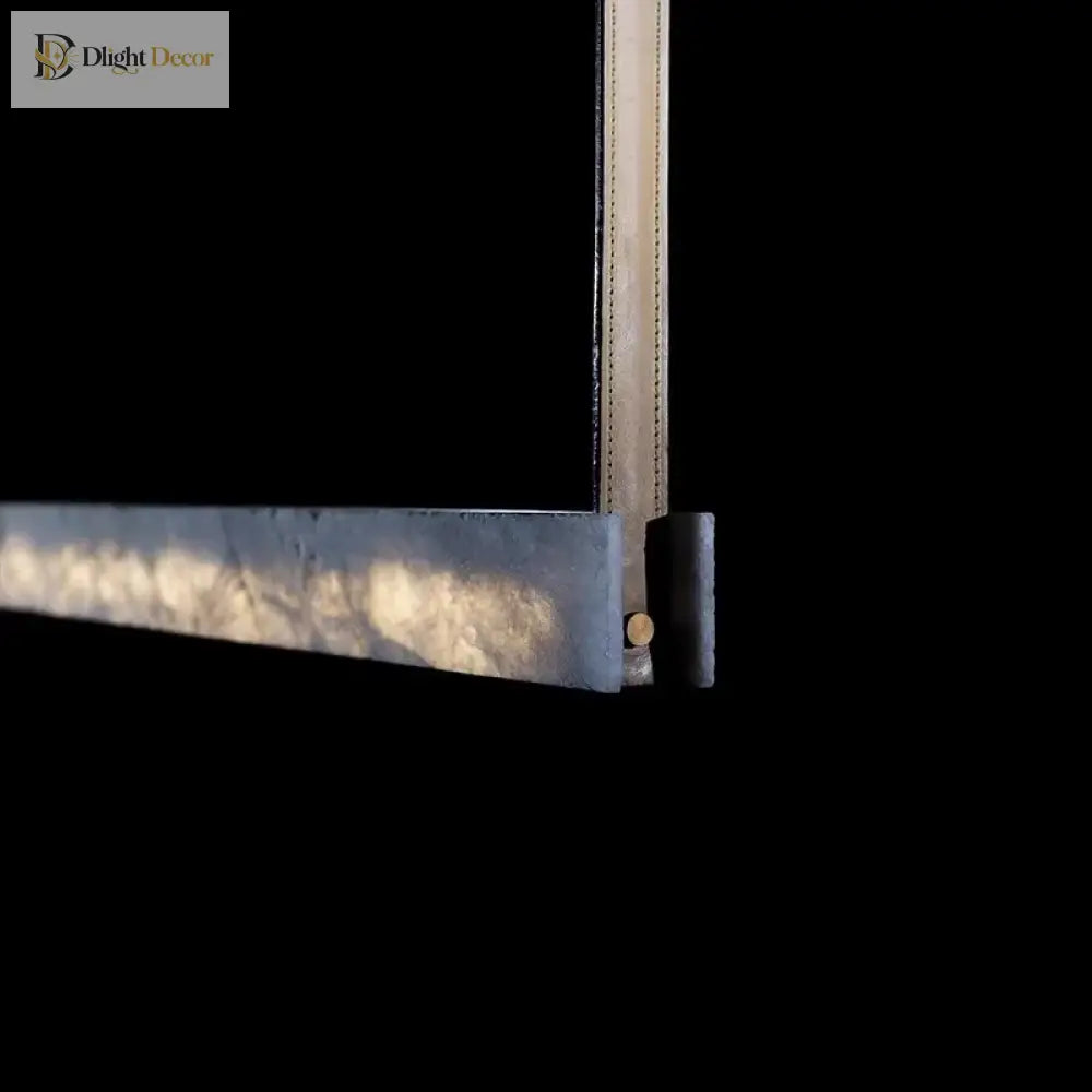 High - End Imitated Marble Led Chandelier - Luxury Art Decor Lighting For Dining Rooms Exhibition