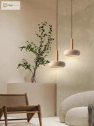 Hole Stone Wabi - Sabi Restaurant Chandelier - Illuminate Your Space With Nordic Log Elegance