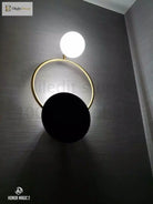 Hot Sale Modern Led Wall Lamp - Nordic Glass Ball Sconce Lighting Fixture For Bedside Bedroom