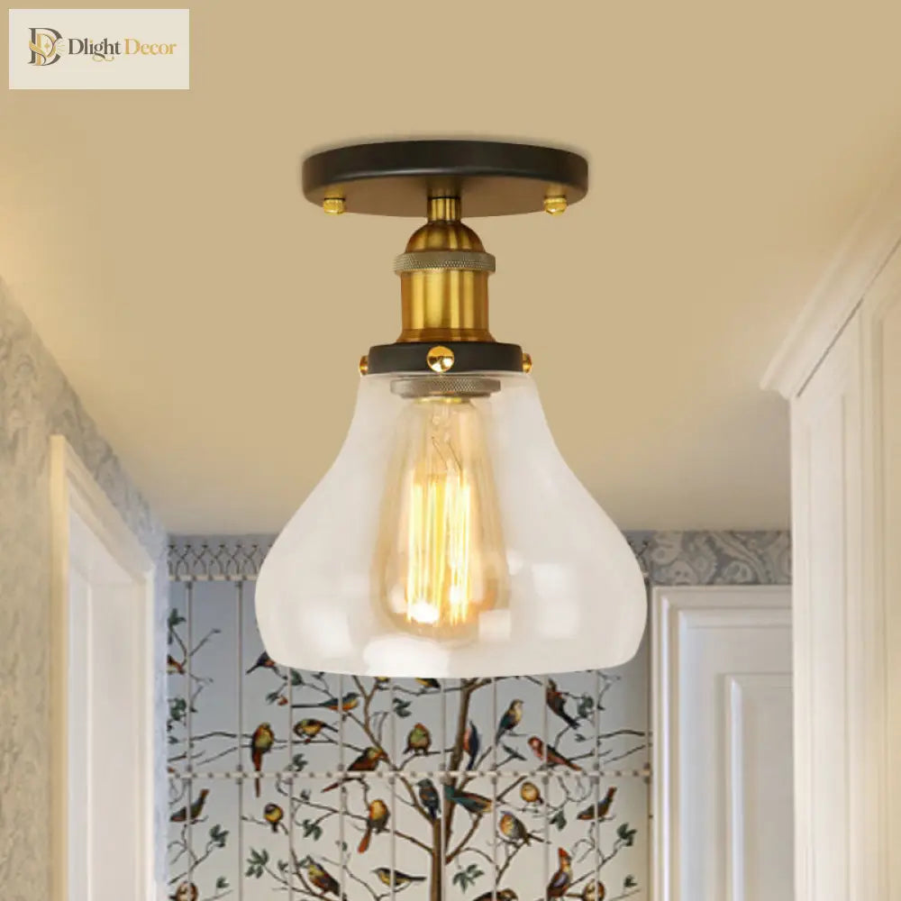 Illuminate Your Space With Timeless Style: The Farmhouse Cone Ceiling Light