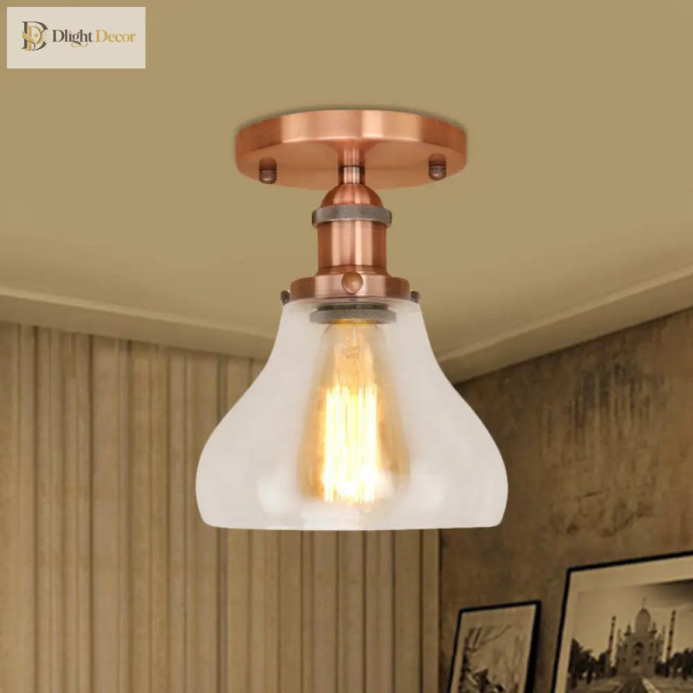 Illuminate Your Space With Timeless Style: The Farmhouse Cone Ceiling Light