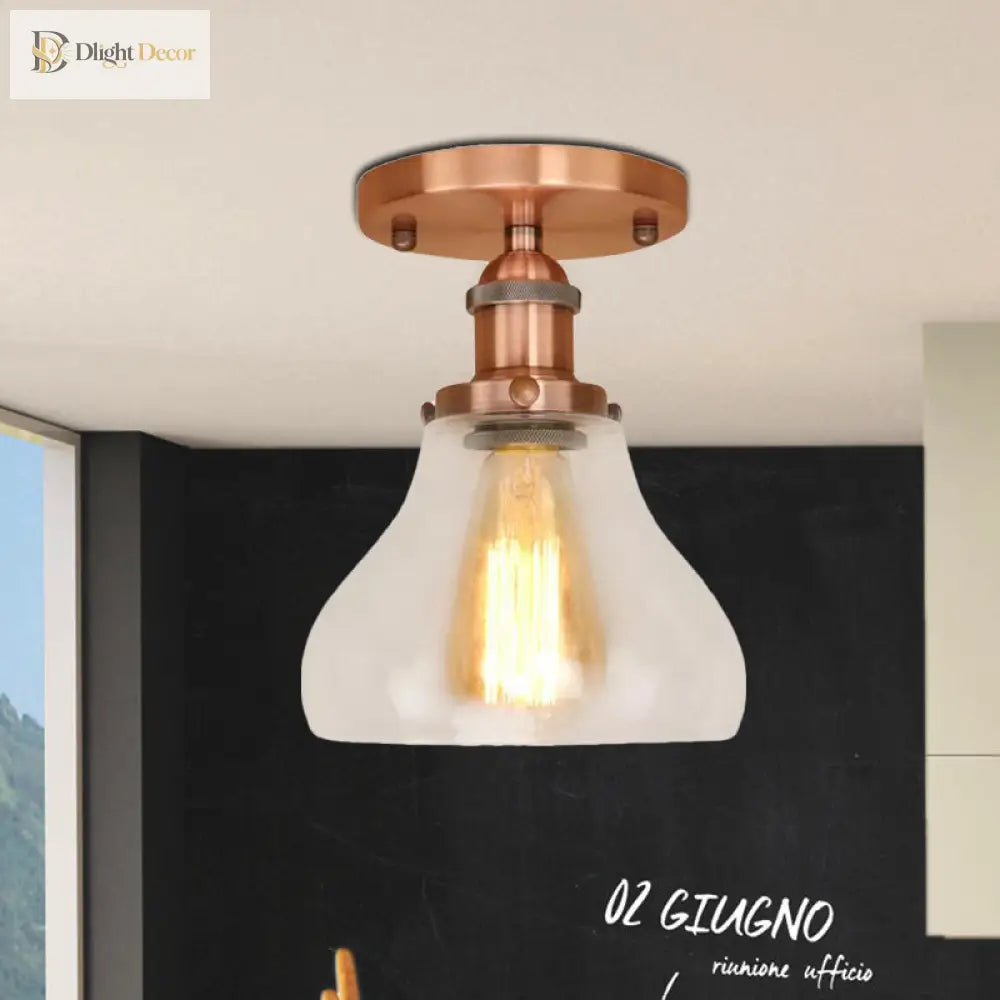 Illuminate Your Space With Timeless Style: The Farmhouse Cone Ceiling Light
