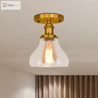 Illuminate Your Space With Timeless Style: The Farmhouse Cone Ceiling Light