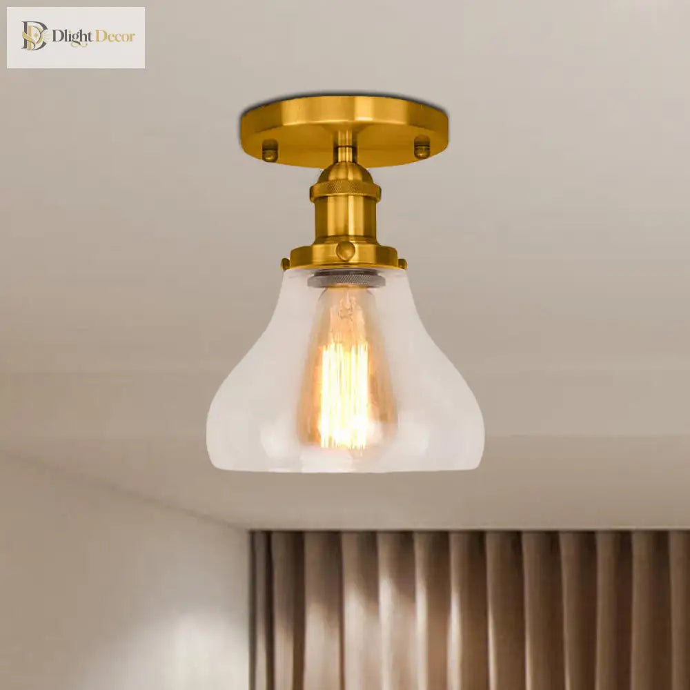 Illuminate Your Space With Timeless Style: The Farmhouse Cone Ceiling Light