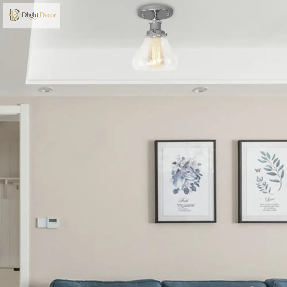Illuminate Your Space With Timeless Style: The Farmhouse Cone Ceiling Light