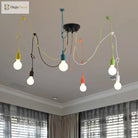 Illuminate Your Space With Industrial Flair: The Multi - Light Swag Pendant Light