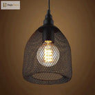 Illuminate Your Space With Industrial Charm: The Bell Metal Pendant Light