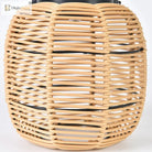 Imitation Rattan Solar Landscape Lamp - Waterproof Yard Lantern For Outdoor Decor Floor Lamp