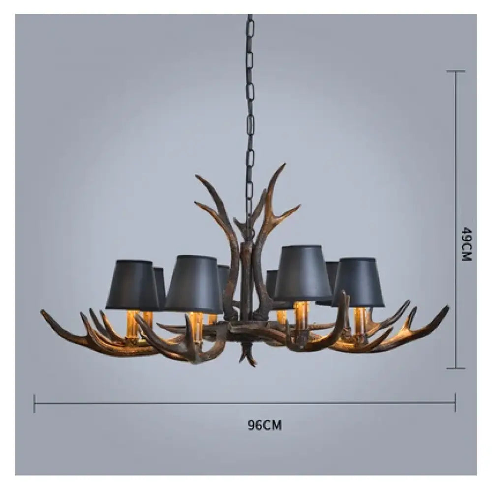 Industrial Antler Branch Chandelier – configuration option 14
