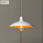 Industrial Chic Meets Modern Versatility: Loft Style Metal Saucer Pendant Light