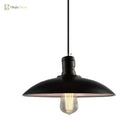 Industrial Chic Meets Modern Versatility: Loft Style Metal Saucer Pendant Light