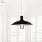 Industrial Chic Meets Modern Versatility: Loft Style Metal Saucer Pendant Light