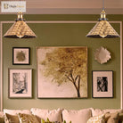 Sélène Barn Shade Metal Suspension Light - Industrial Style