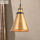 Sélène Barn Shade Metal Suspension Light - Industrial Style