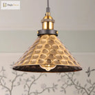 Sélène Barn Shade Metal Suspension Light - Industrial Style