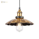 Sélène Barn Shade Metal Suspension Light - Industrial Style