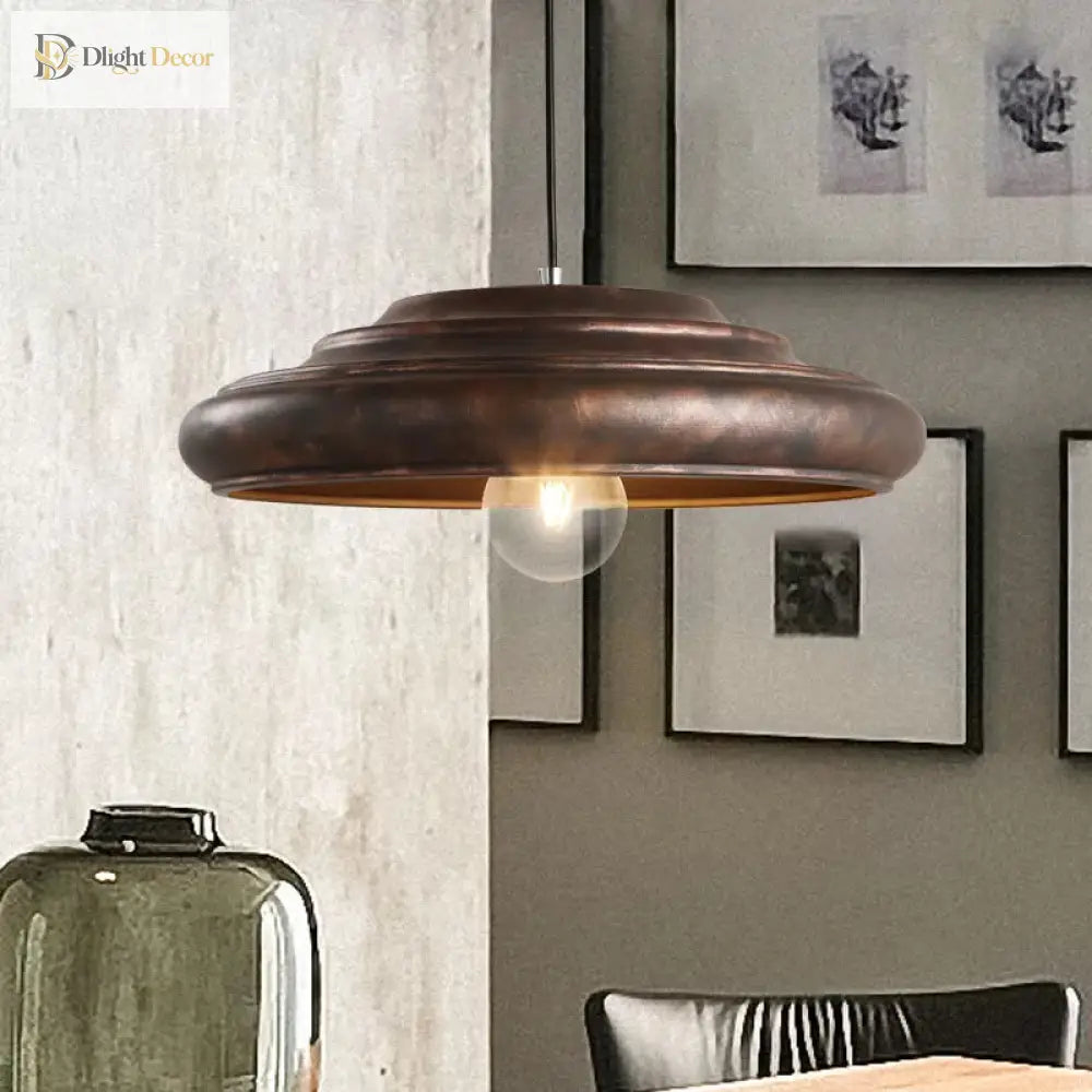 Industrial Chic: Bronze Pendant Light For A Touch Of Factory Flair