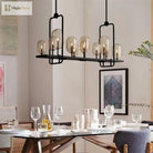 Industrial Glass Pendant Light For Kitchen And Restaurant - Retro Candle Design Luminaire Lights