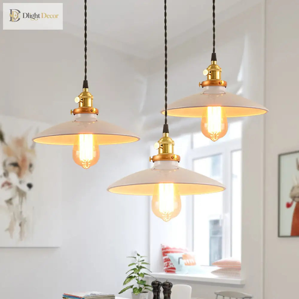 Industrial Pendant Light - Vintage Charm For Dining Rooms