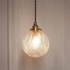 Introducing ’Eleanor’ - The Industrial Sphere Pendant Light Clear / A