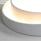 Round Ceiling Lamp - Modern Led Art Light Perfect For Studio Kitchen Bedroom Aisle Balcony And