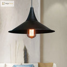 Isabella - Modern Conic Pendant Light (Black Or White)