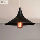 Isabella - Modern Conic Pendant Light (Black Or White)