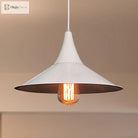 Isabella - Modern Conic Pendant Light (Black Or White)
