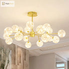 Isabella’s Modern Gold Starry Chandelier
