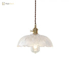 Isabella’s Modern Brass Pendant: Etched Glass Meets Vintage Charm