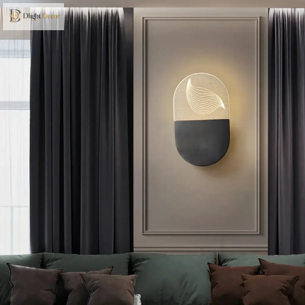 Isabella - Nordic Grade Simple Bedside Lamp Copper Wall Hotel Room Bedroom Living Study Background