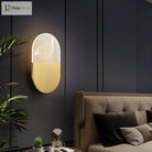 Isabella - Nordic Grade Simple Bedside Lamp Copper Wall Hotel Room Bedroom Living Study Background